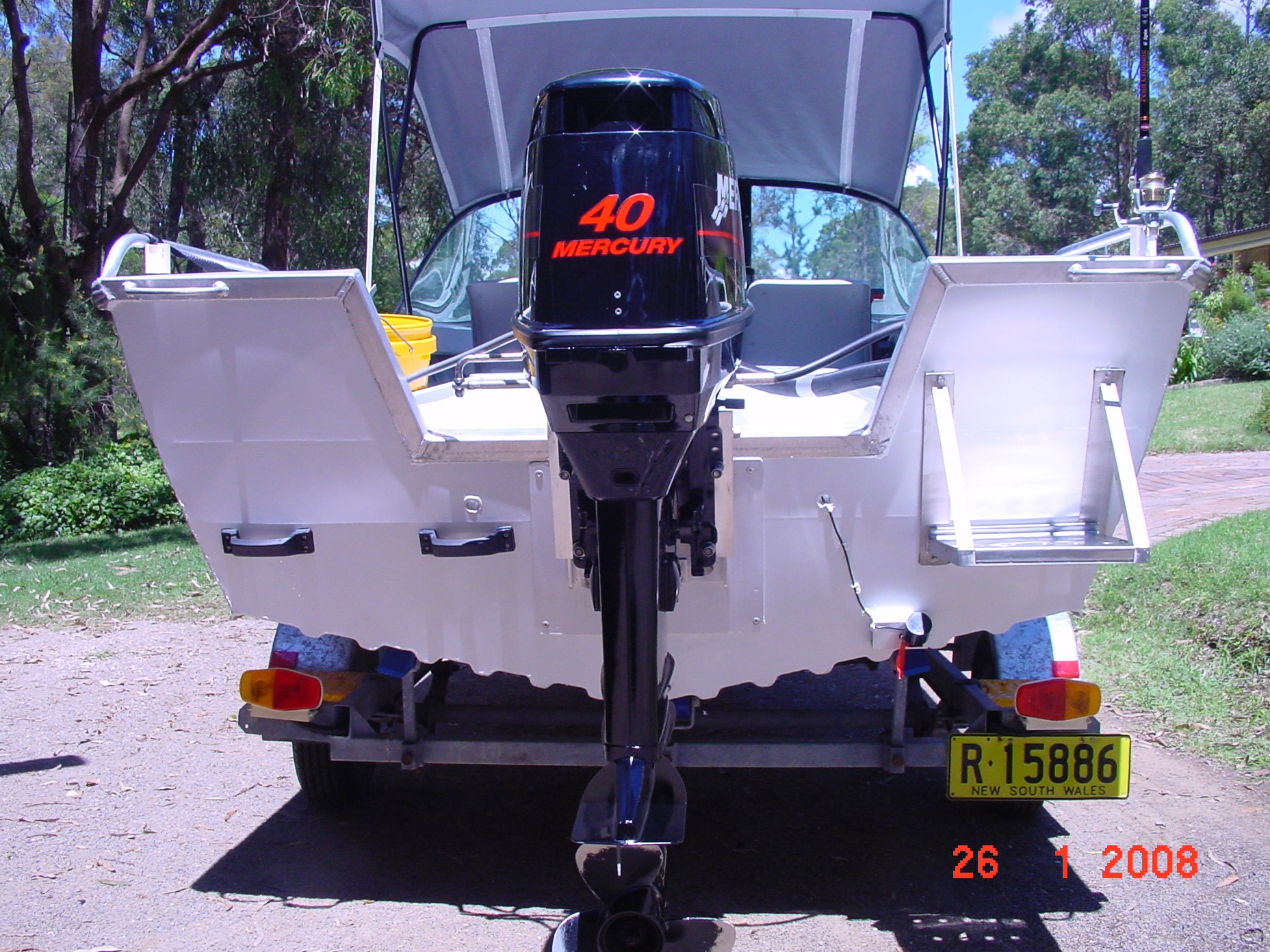 PT35 fitted to a Mercury 40 HP 2 stroke CMC Sales